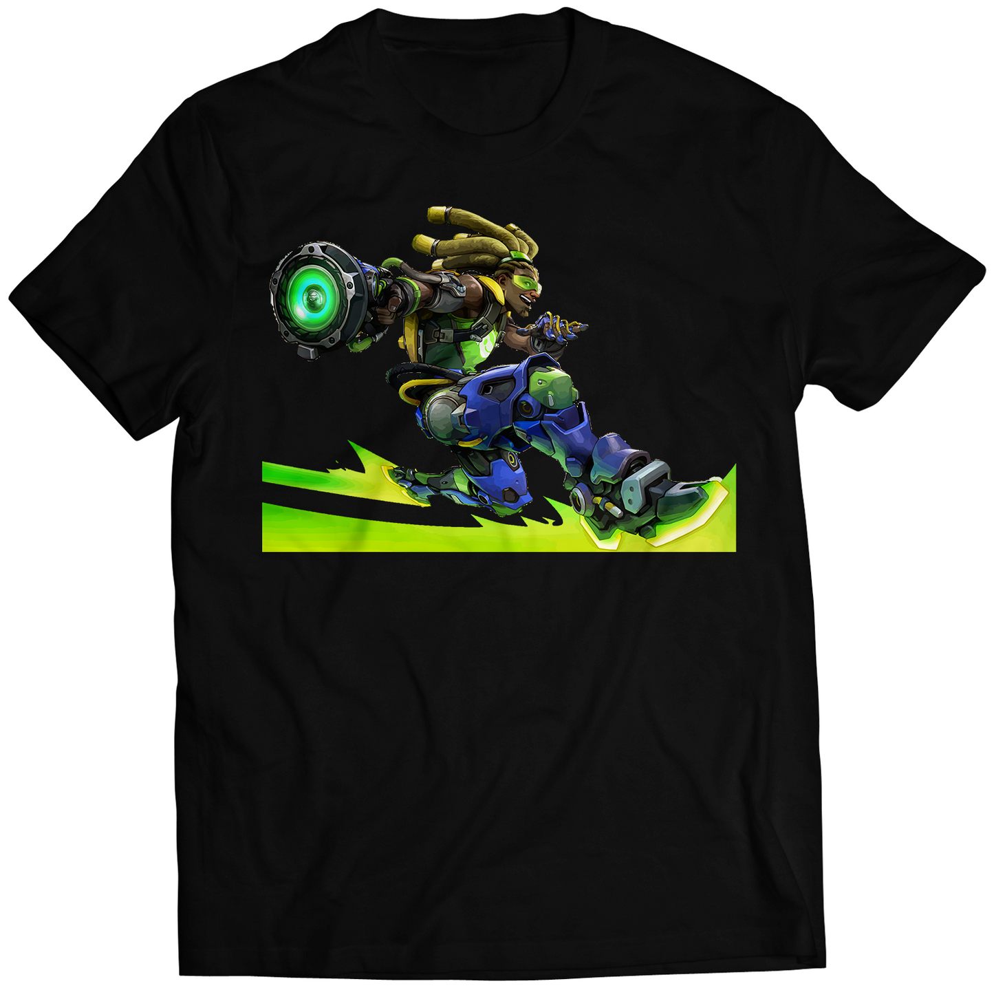 Lucio Action OW Premium Unisex T-shirt (Vectorized Design)