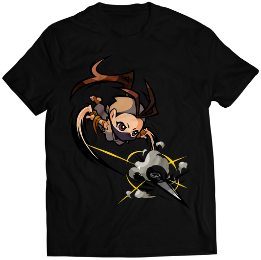 Action Ibuki Fighters Puzzle Sprits Premium Unisex T-shirt (Vectorized Design)