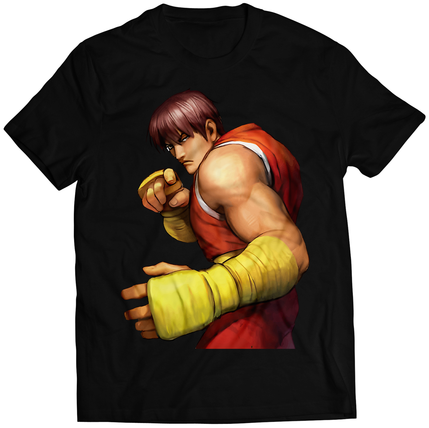 Guy SF4 Portrait Premium Unisex T-shirt (Vectorized Design)