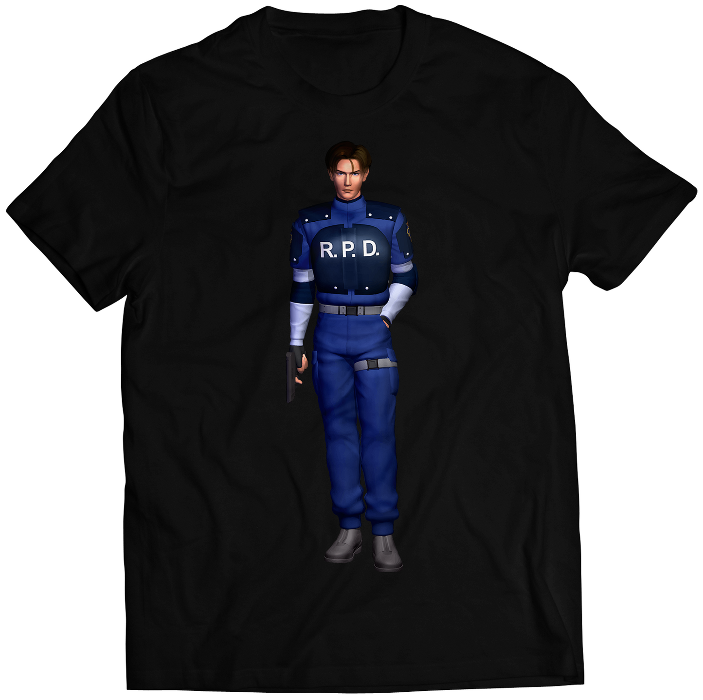 Leon Rookie OG RE2 Premium Unisex T-shirt (Vectorized Design)