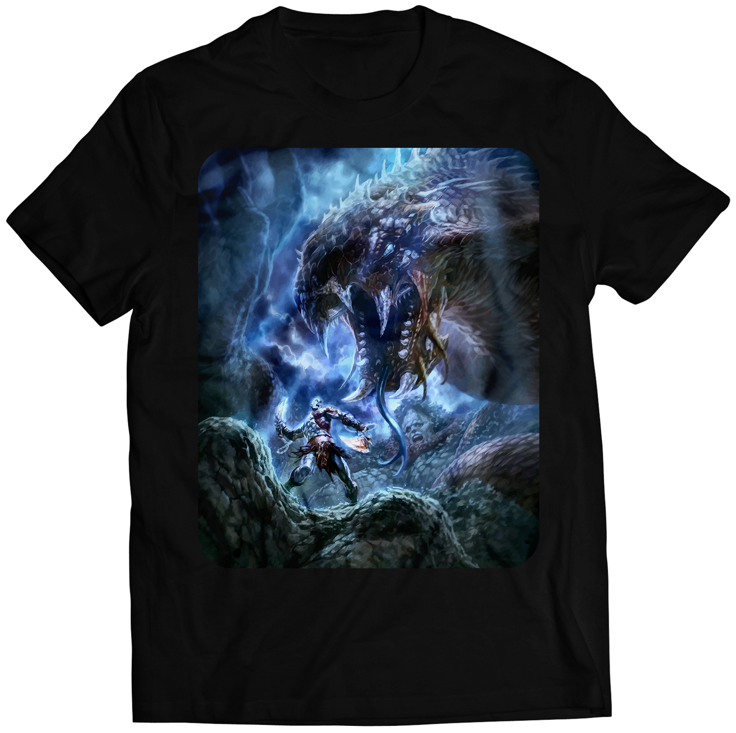 Poseidon V2 GOW3 Premium Unisex T-shirt (Vectorized Design)