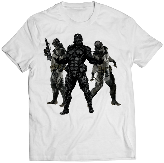 Armor Camo Skull Unit MGS5 Premium Unisex T-shirt (Vectorized Design)
