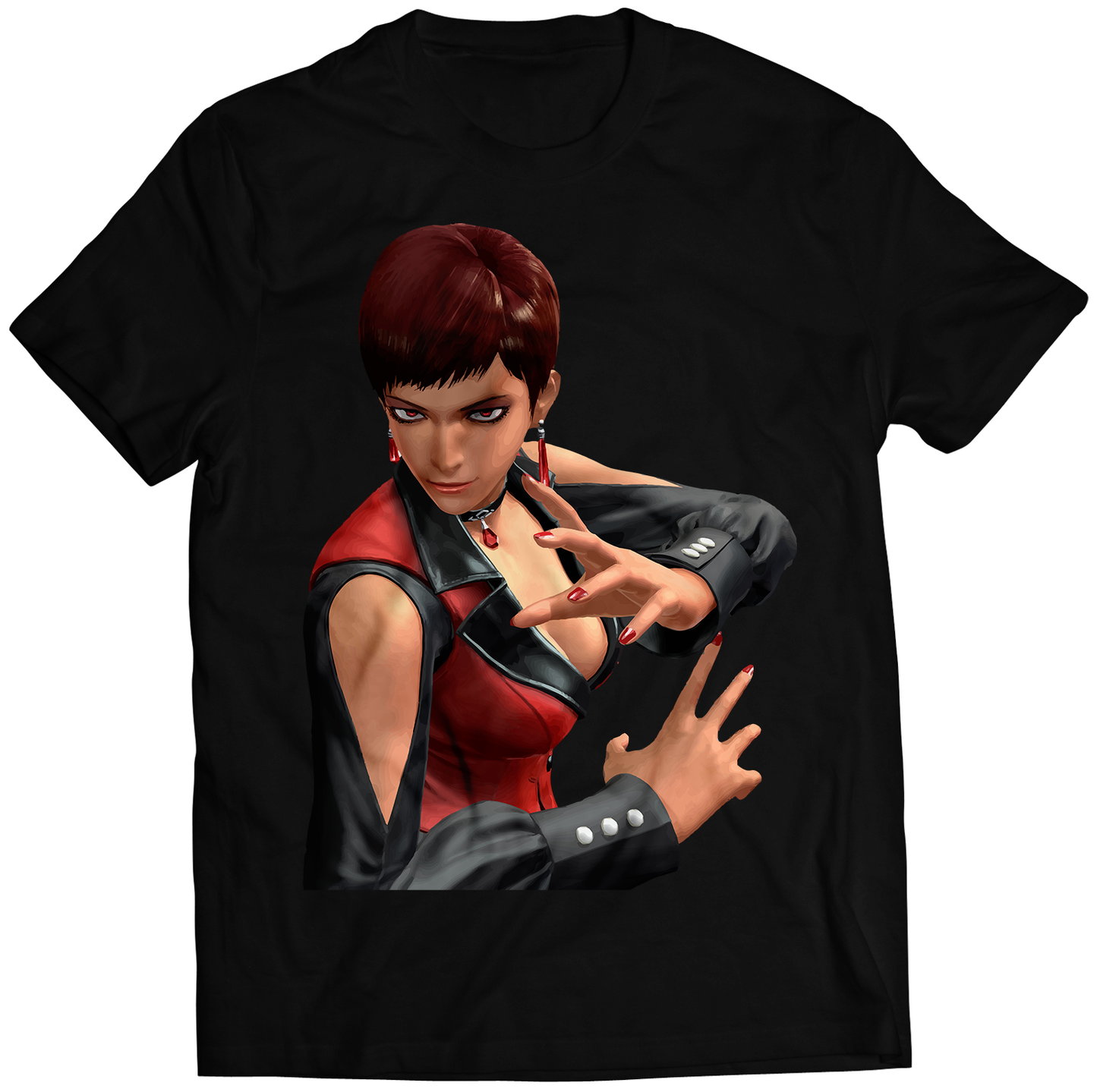 Vice Portrait KOF14 KOF XIV Premium Unisex T-shirt (Vectorized Design)