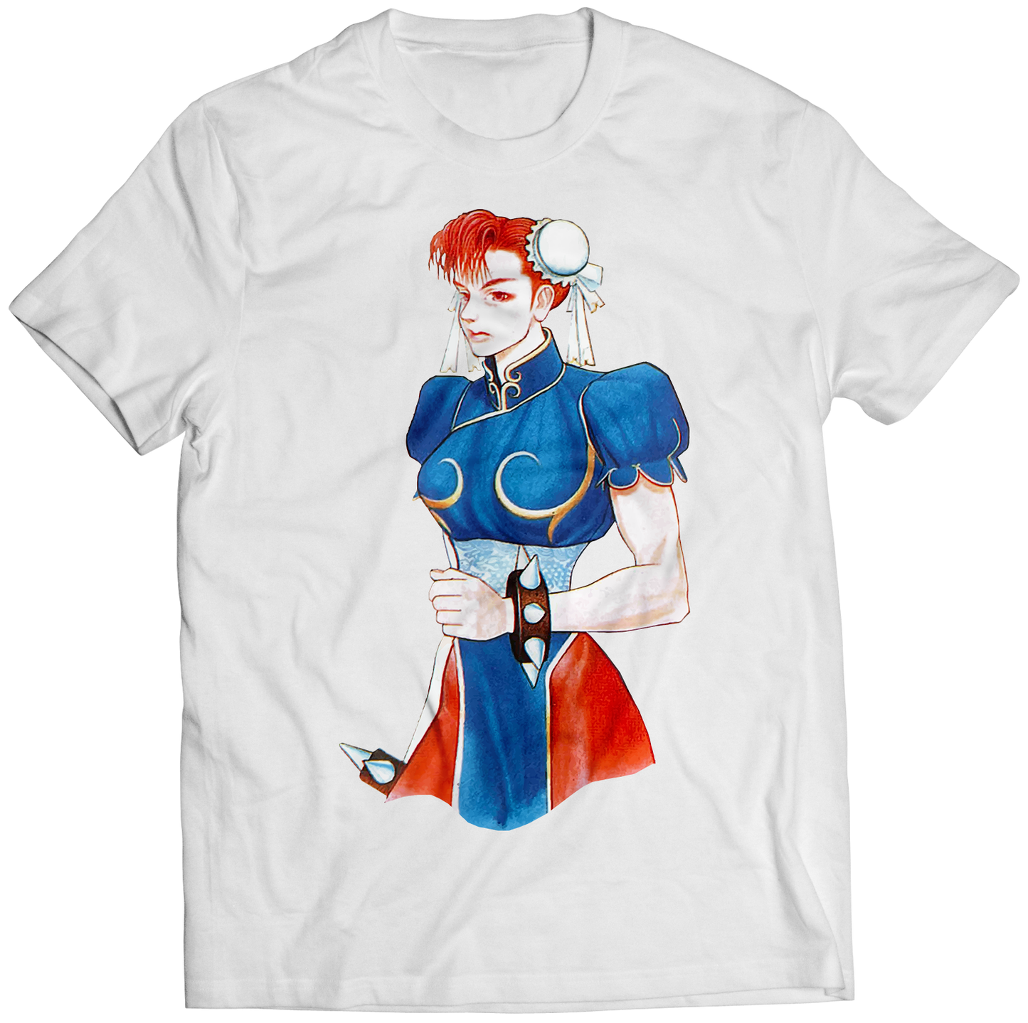 Old School Chun Premium Unisex Tshirt (Vectorized Design)