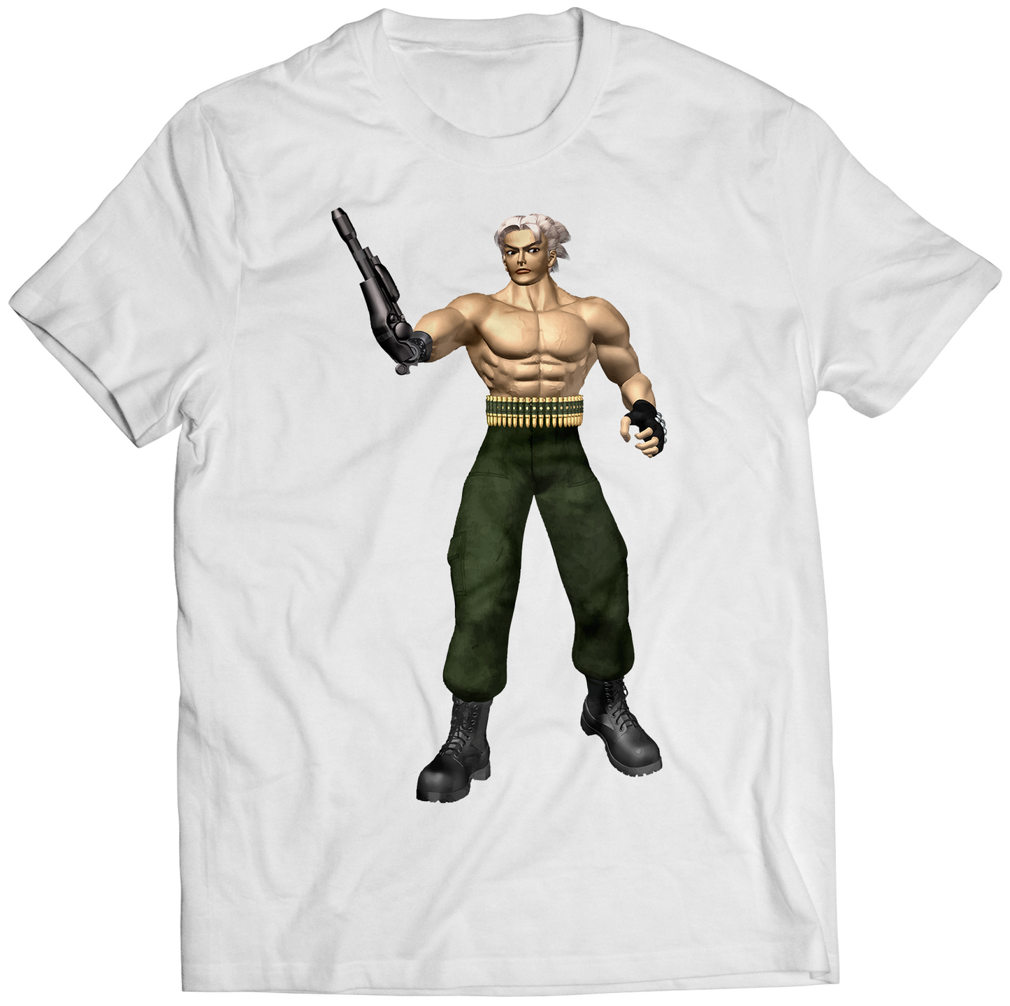 Godhand Ergeiz God Bless The Ring Premium Unisex T-shirt (Vectorized Design)
