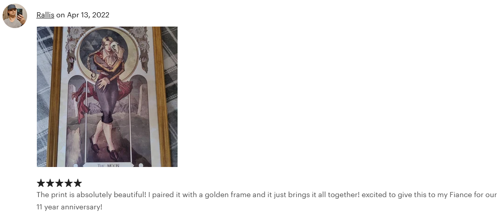 Vega Claw Street Fighting Tarot Card Premium Poster (Vectorized Design)