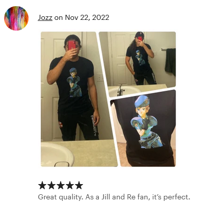 Jill Valentine MVC2 Premium T-shirt