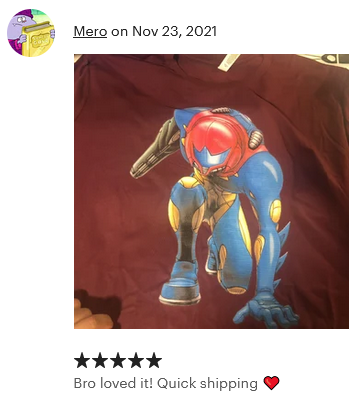 Metrodroid Fusion Samus Aran Premium Unisex T-shirt (Vectorized Design)