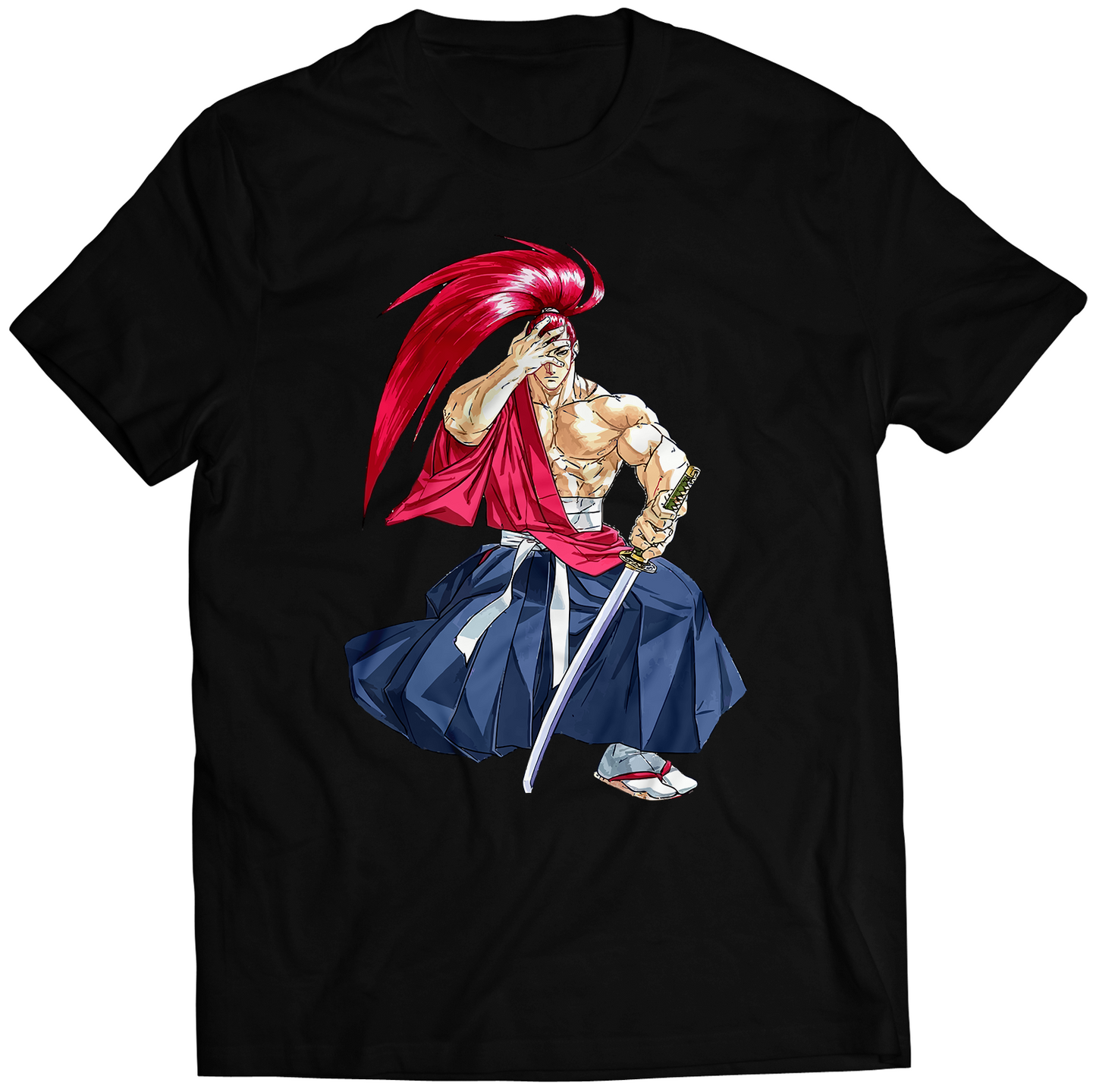 Genjuro Samurai VI Tenka Premium Unisex T-shirt (Vectorized Design)