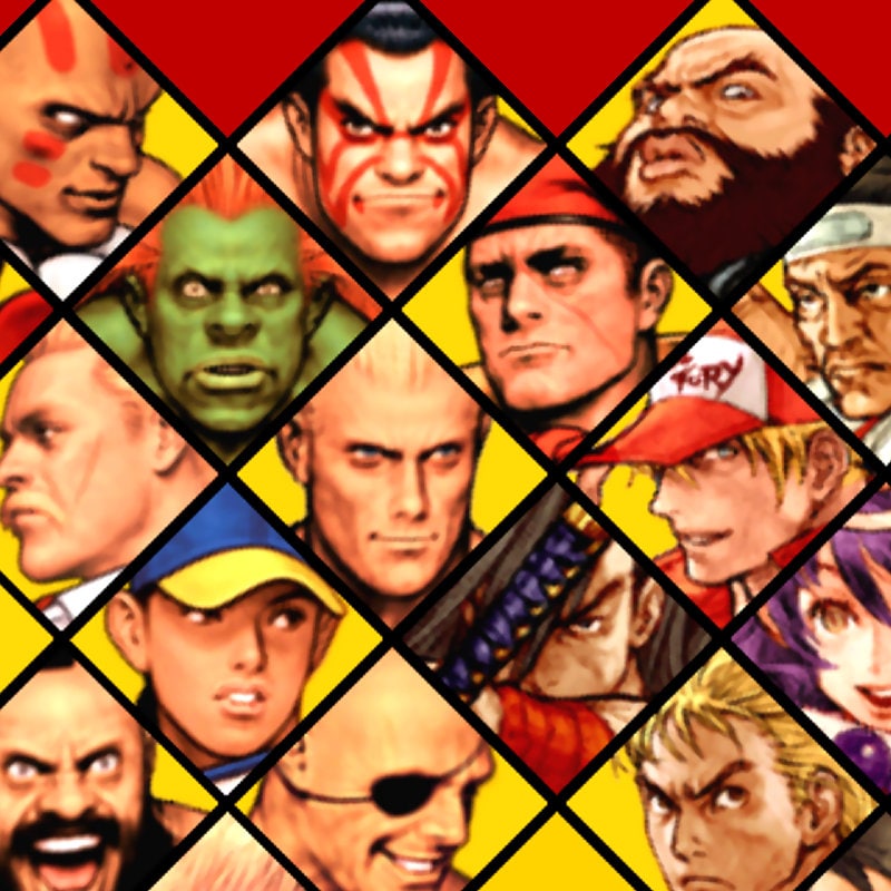 CVS2 Character Select Retro Arcade Unisex T-shirt