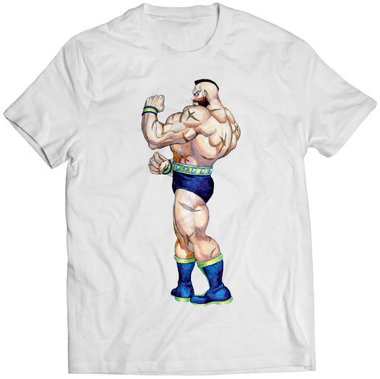Zangief SF2 Champion Edition Premium Unisex T-shirt (Vectorized Design)