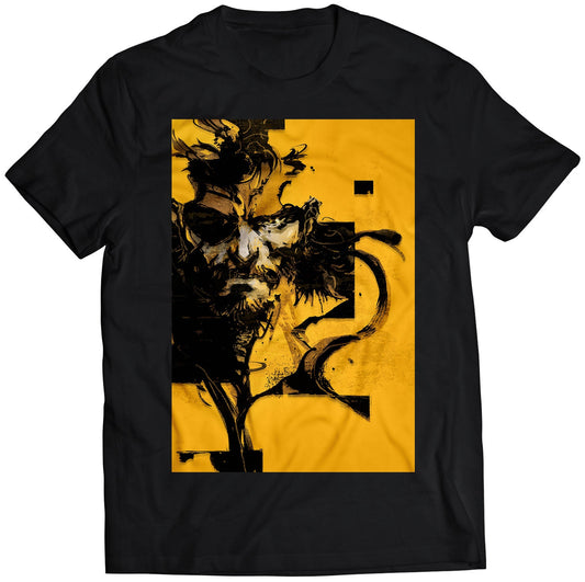 Big Boss MGS Snake Peace Walker Premium Unisex T-shirt (Vectorized Design)