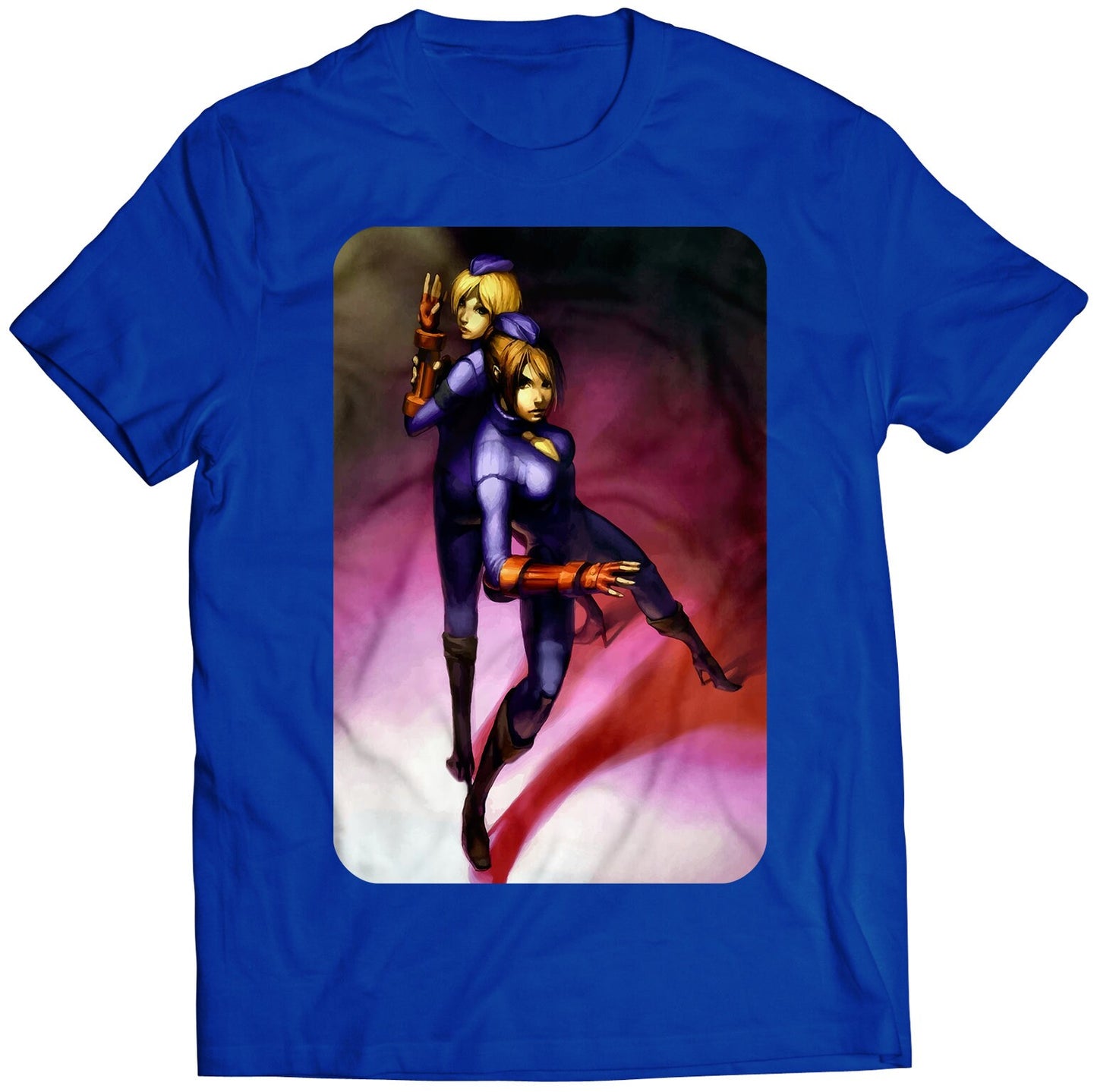 Juli Juni Street Fighting Comic Premium Unisex T-shirt (Vectorized Design)