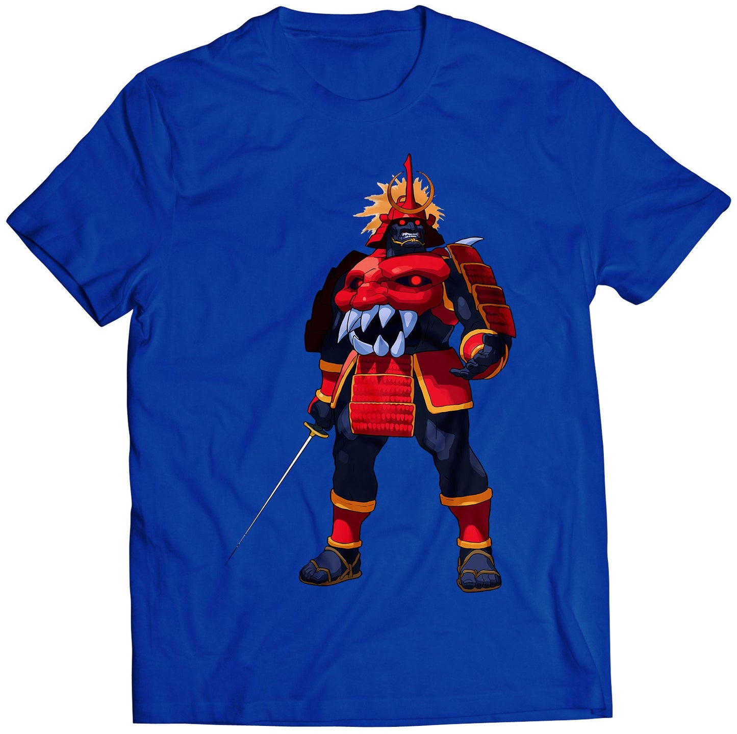 Bishamon Vampire Daarkstalkers Premium Unisex T-shirt (Vectorized Design)