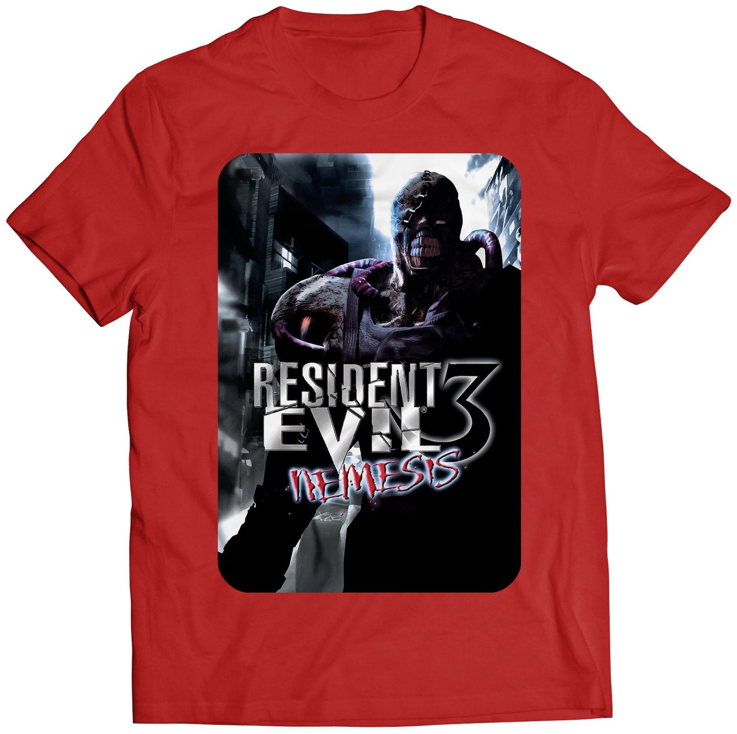 90s Nemesis Residence Evil Biohazard Premium Unisex T-shirt (Vectorized Design)