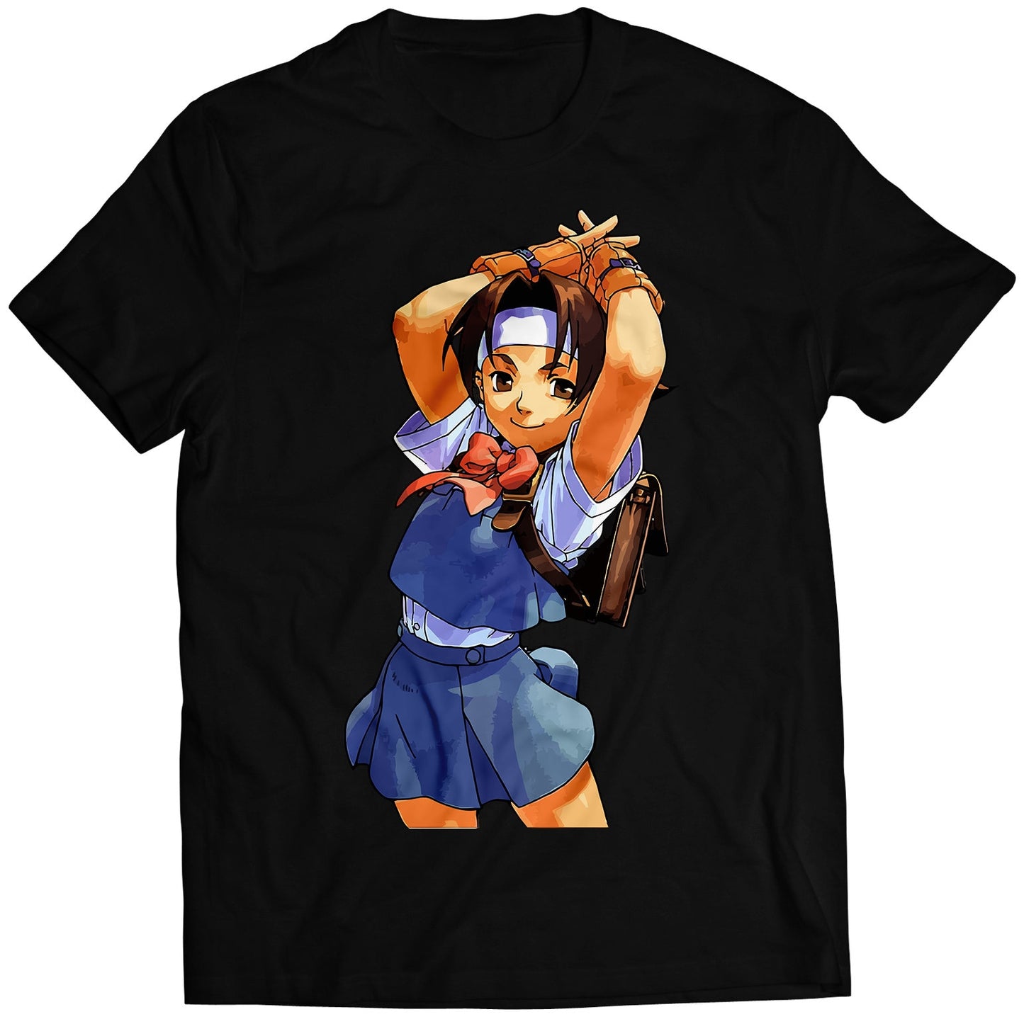 Hinata Wakaba Rivalry Schools Projectice Premium Unisex T-shirt (Vectorized Design)