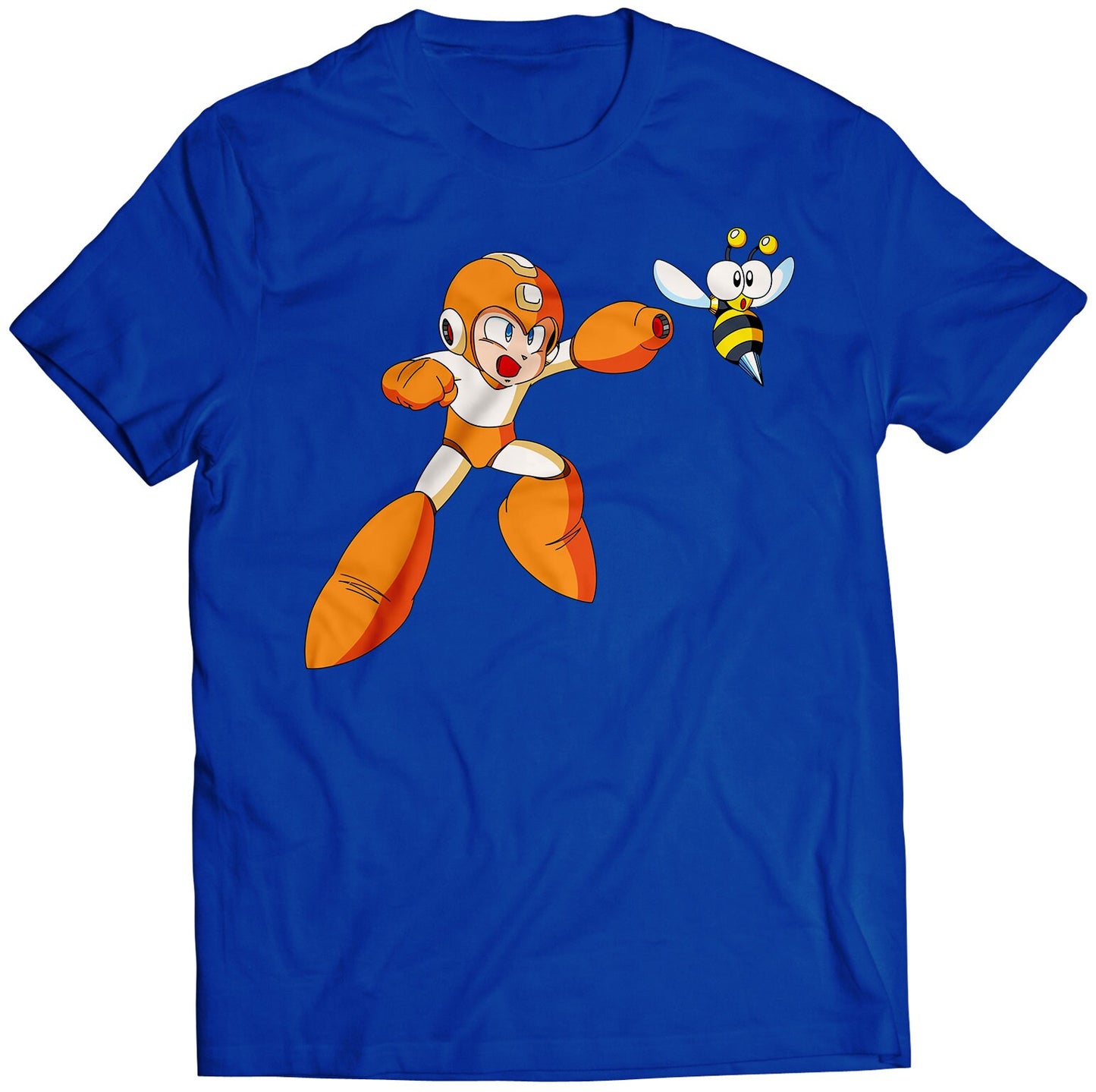 Hornet Chaser Mega Boy Rockman Premium Unisex T-shirt (Vectorized Design)