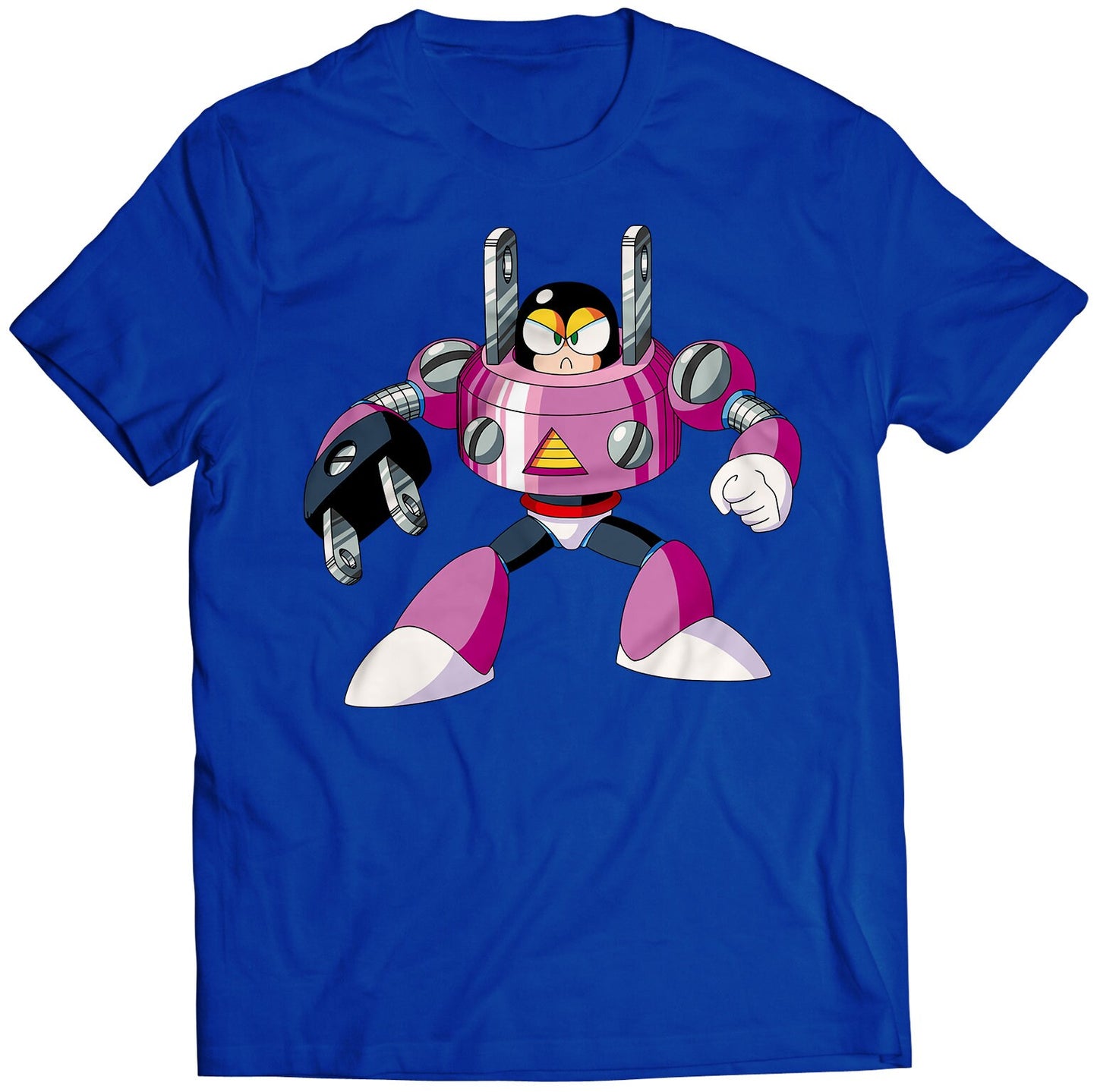 Plug Mega Boy Rockman Premium Unisex T-shirt (Vectorized Design)
