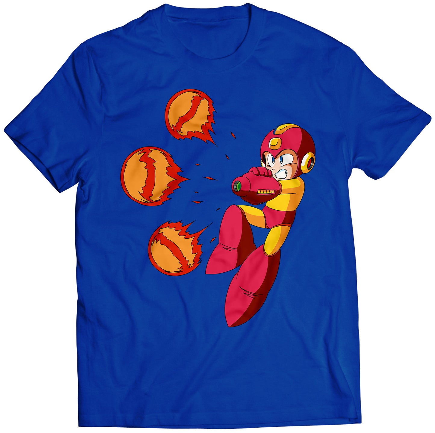 Magma Bazooka Mega Boy Rockman Premium Unisex T-shirt (Vectorized Design)