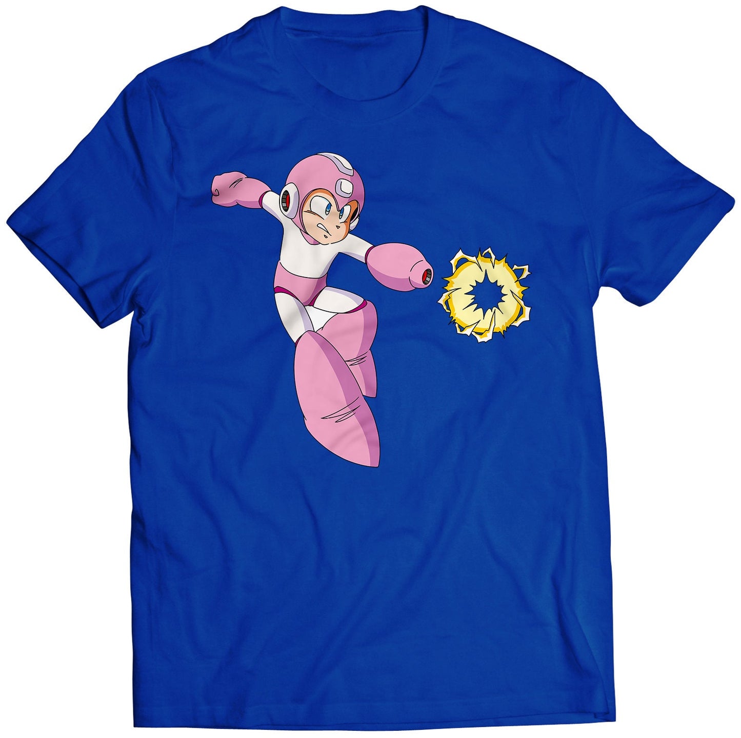 Plug Ball Mega Boy Rockman Premium Unisex T-shirt (Vectorized Design)