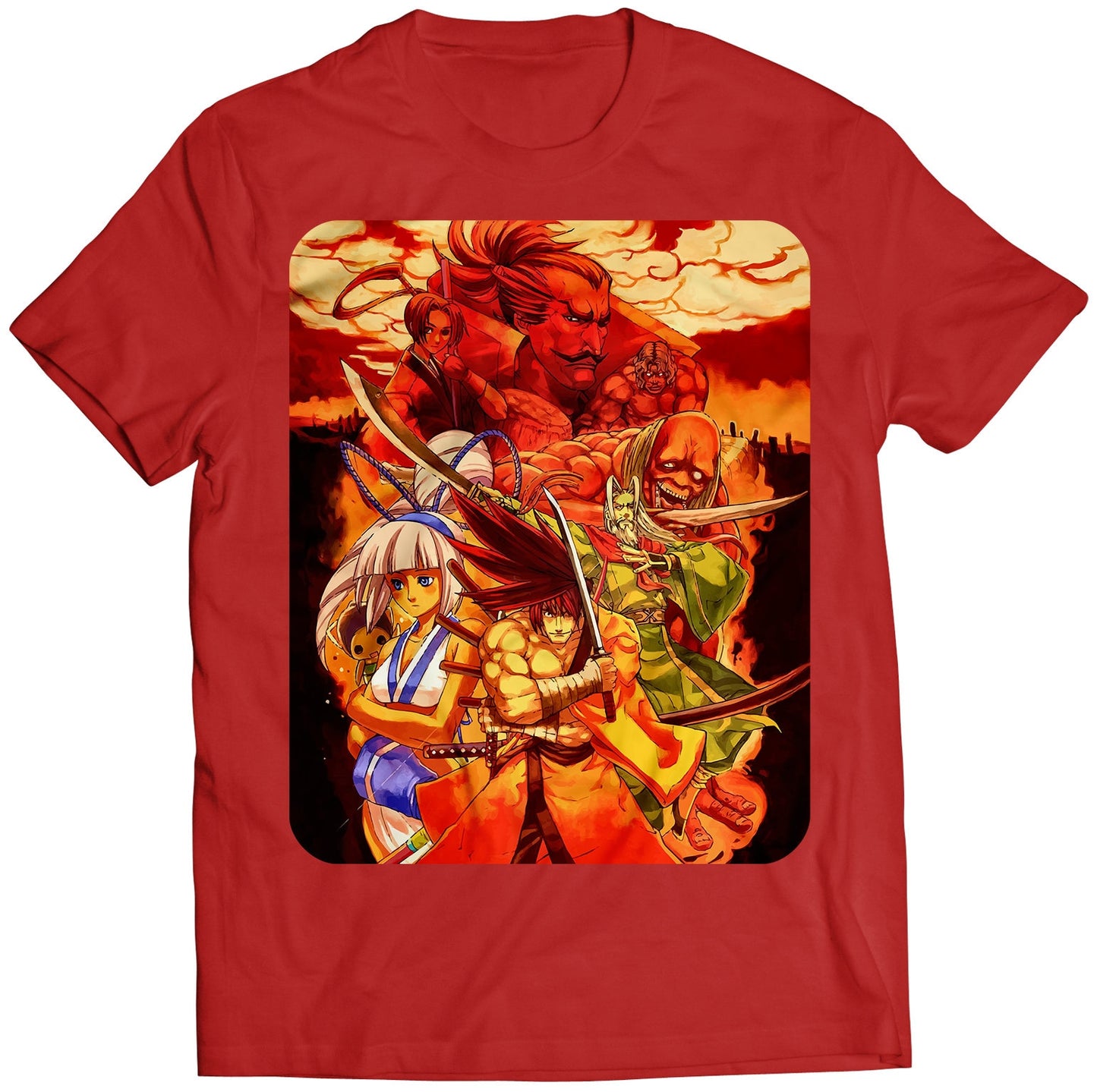Samurai V Cover V3 Premium Unisex T-shirt (Vectorized Design)