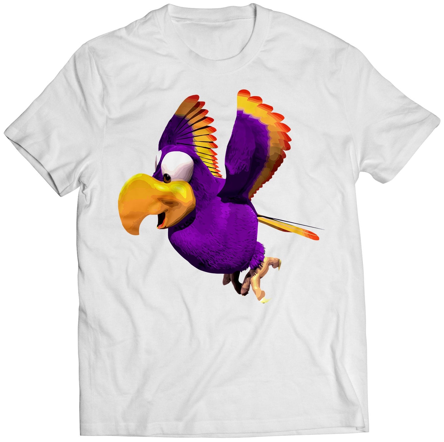Quawks DKC2 Premium Unisex T-shirt (Vectorized Design)
