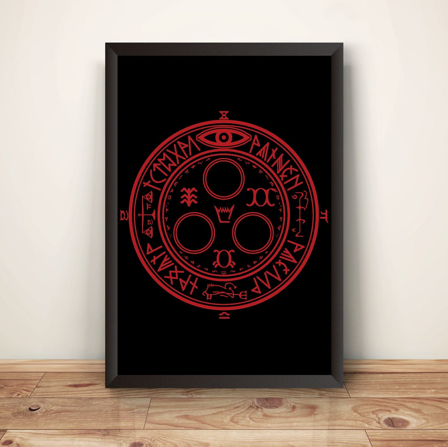 Halo Of The Sun Emblem Premium Poster (Vectorized Design)
