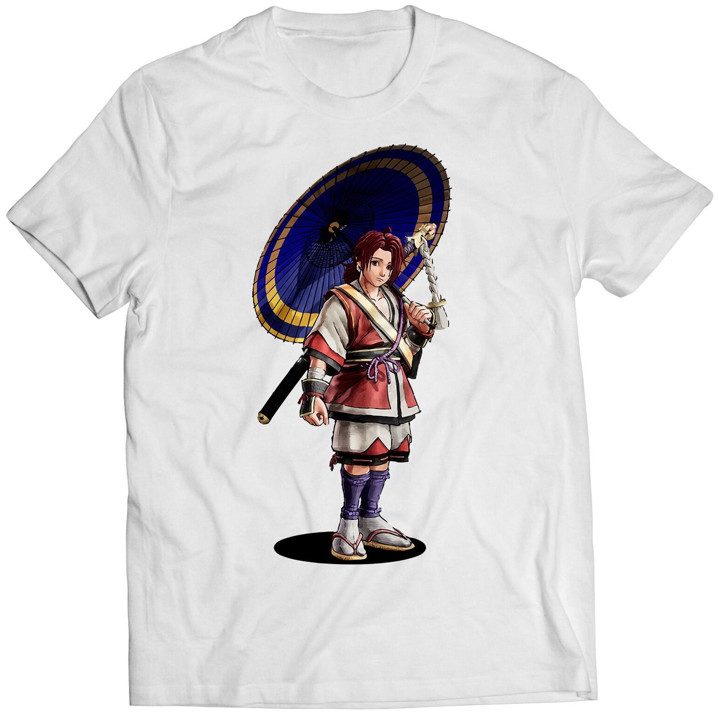 Shizumaru V2 Samurai 2019 Premium Unisex T-shirt (Vectorized Design)