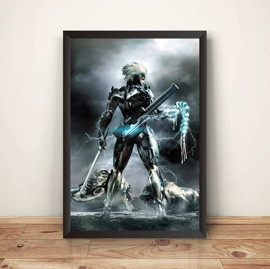 Raiden Spine MGR Premium Poster (Vectorized Design)