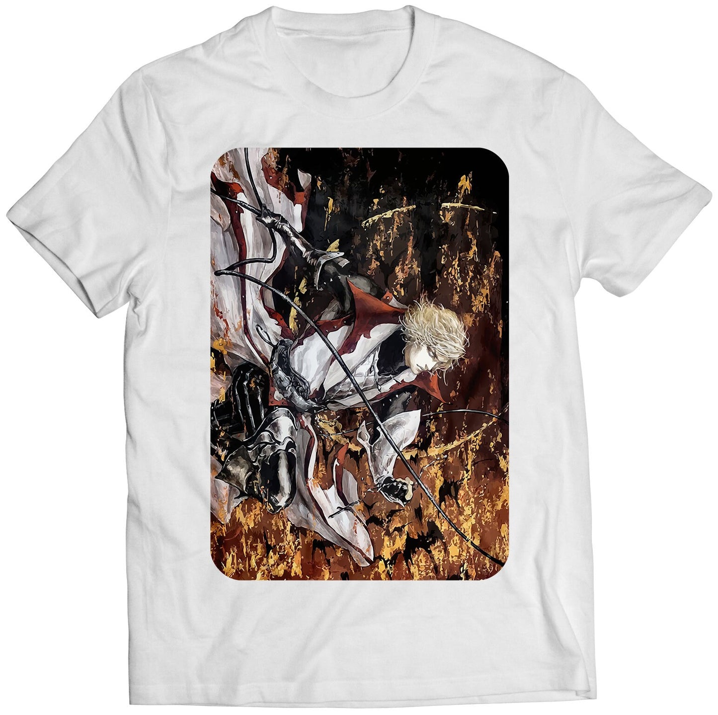 Leon Belmont Cover Castle Vania Lament of Innocence Premium Unisex T-shirt (Vectorized Design)
