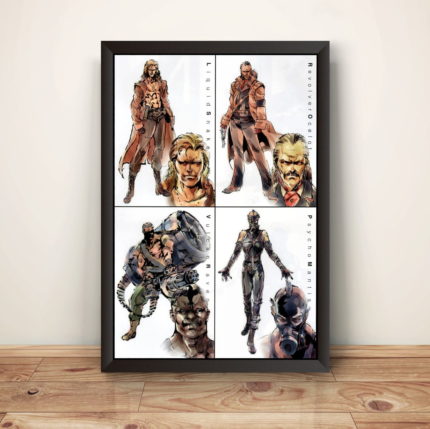 Foxhound V1 MGS Premium Poster.