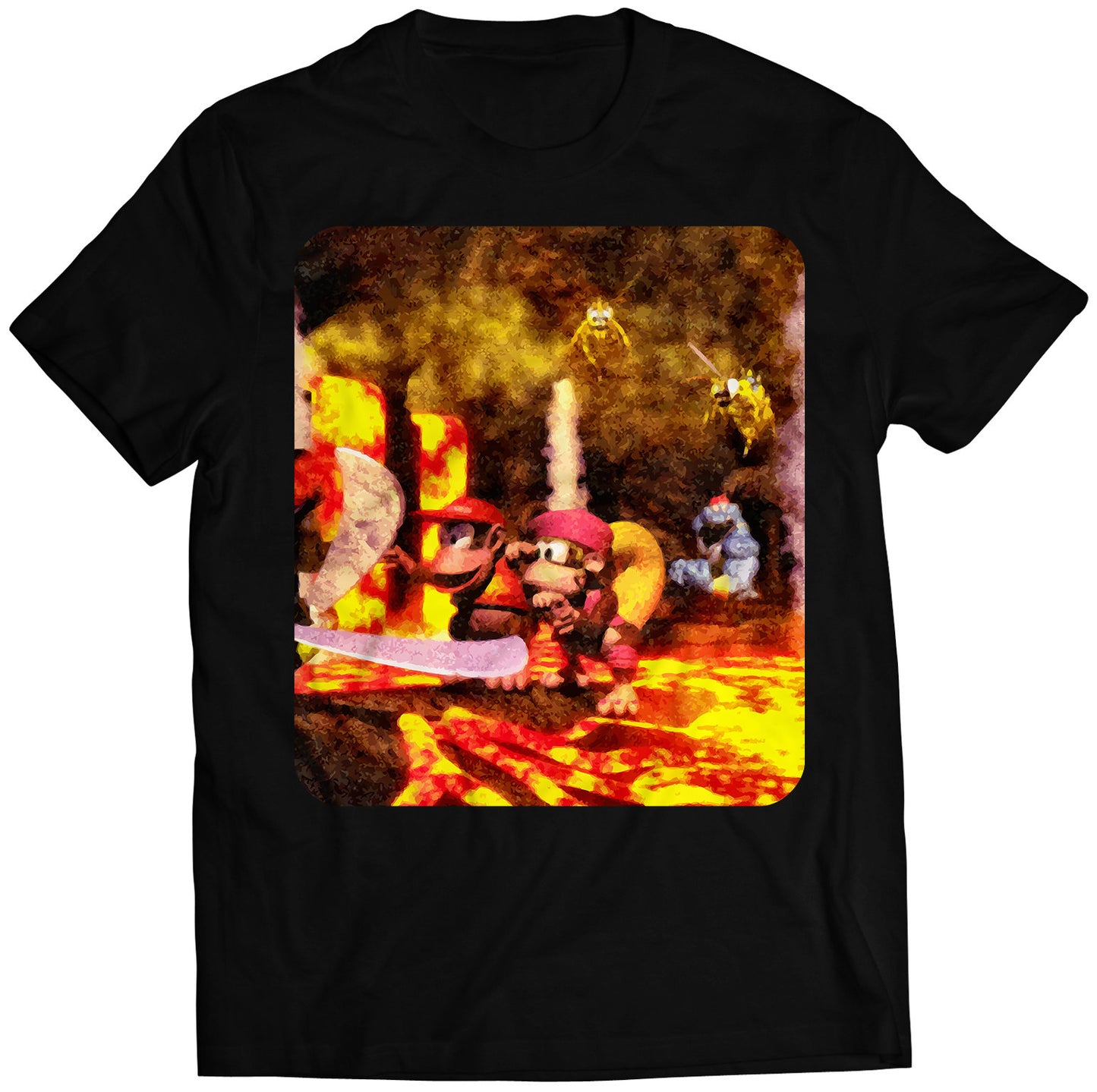 DKC2 Promo Cover V14 Premium Unisex T-shirt (Vectorized Design)