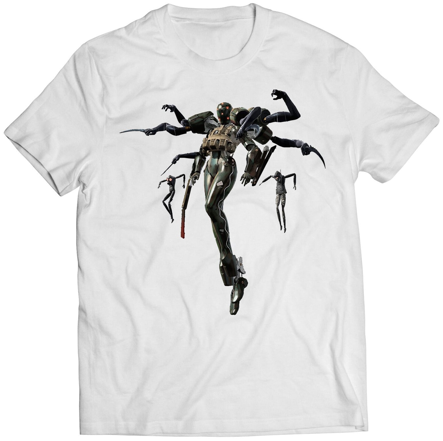 Screaming Mantis MGS 4 Premium Unisex T-shirt (Vectorized Design)