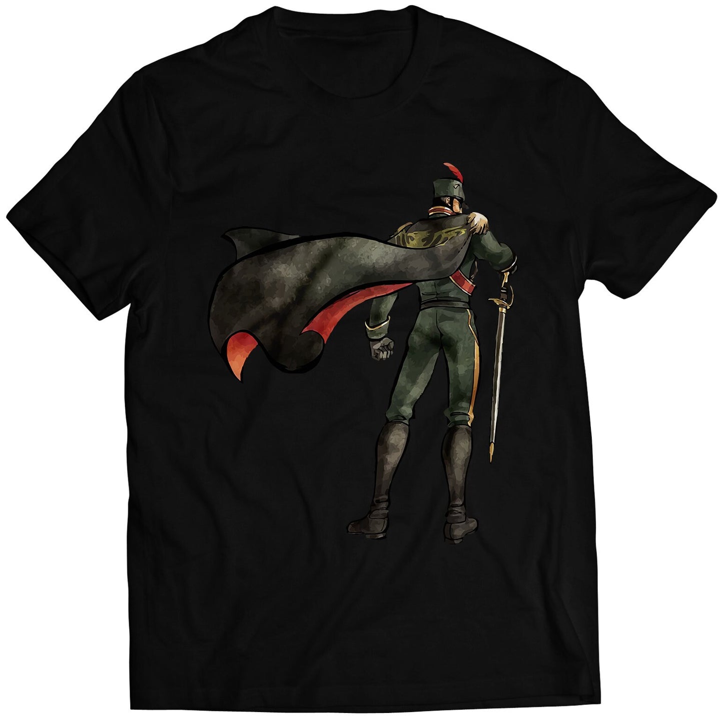 Golba Samurai Sen Premium Unisex T-shirt (Vectorized Design)