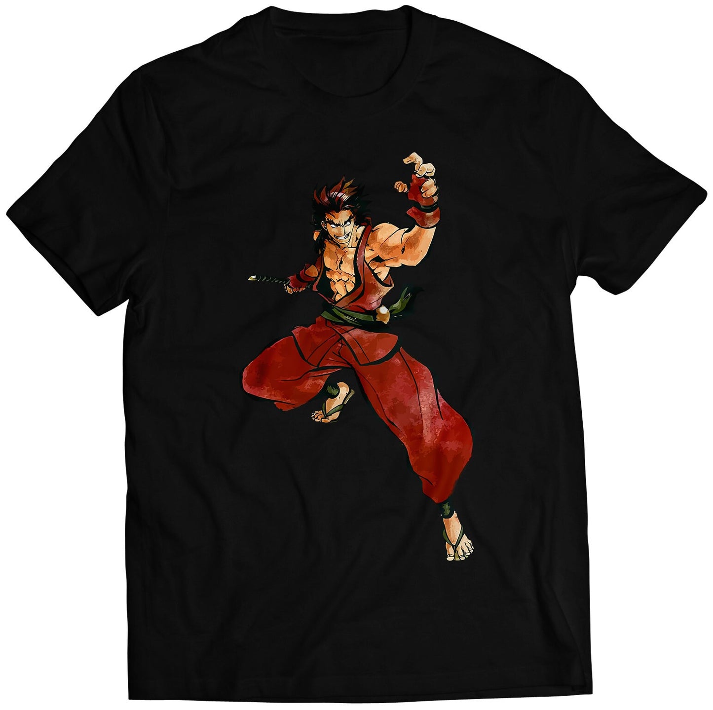 Kazuki Samurai Sen Premium Unisex T-shirt (Vectorized Design)