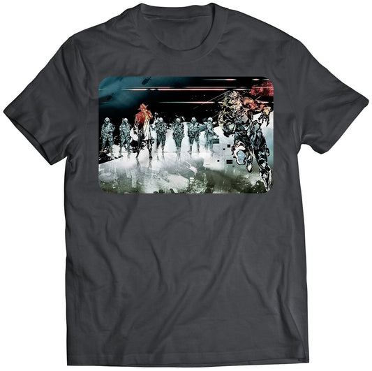 BigBoss Vs Skullface Crew MGS V Premium Unisex T-shirt (Vectorized Design)