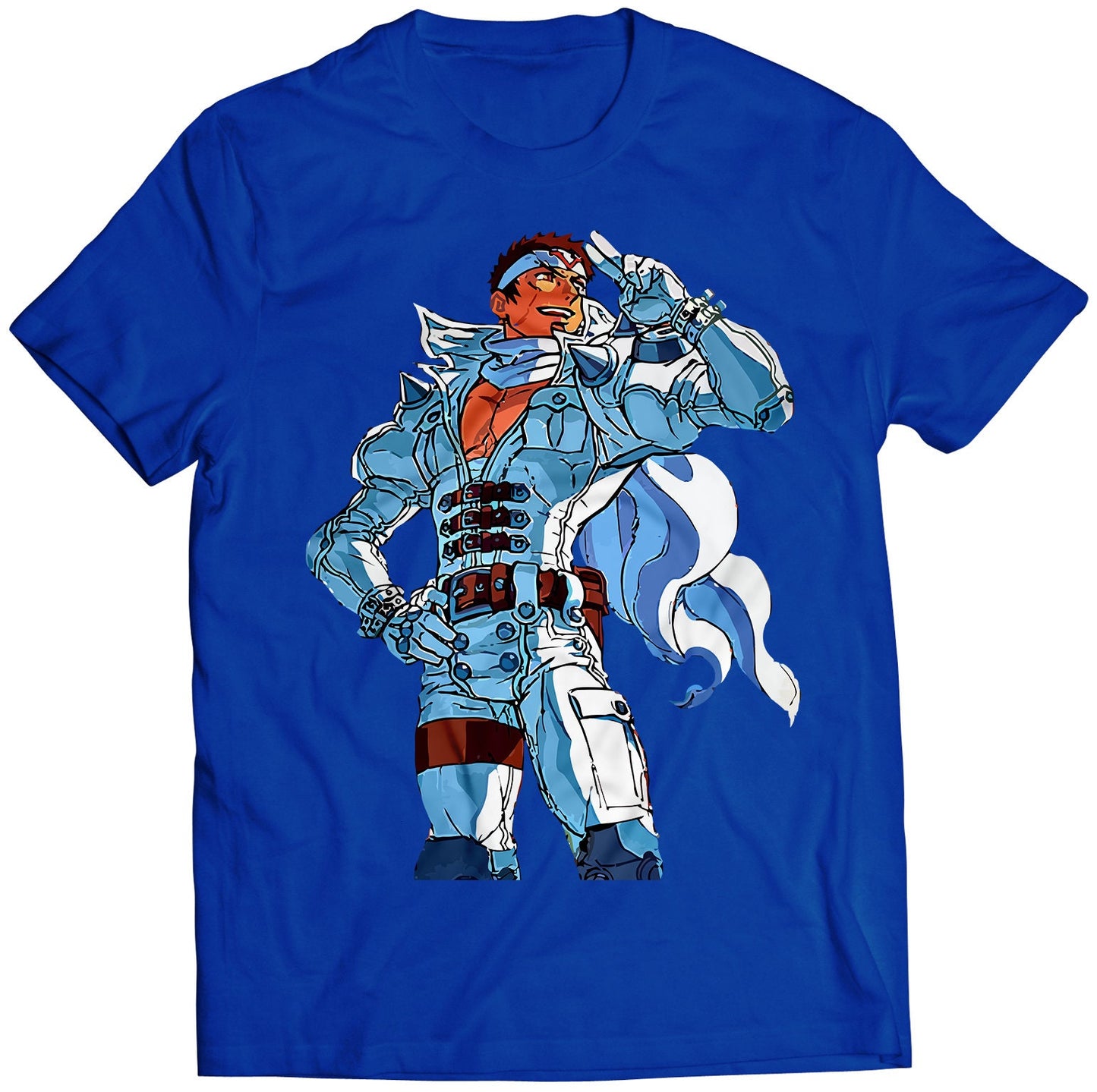 Jin Saotome Salute Premium Unisex T-shirt (Vectorized Design)
