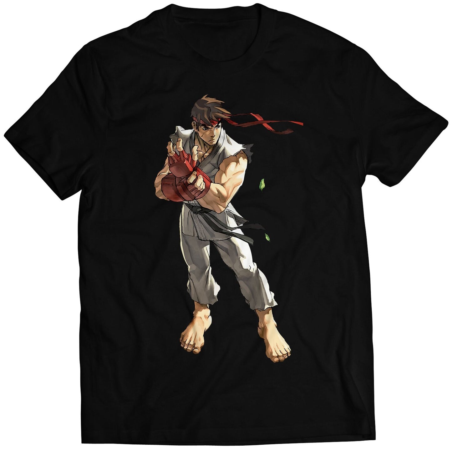 Ryu Street Fighting Comic Premium Unisex T-shirt (Vectorized Design)
