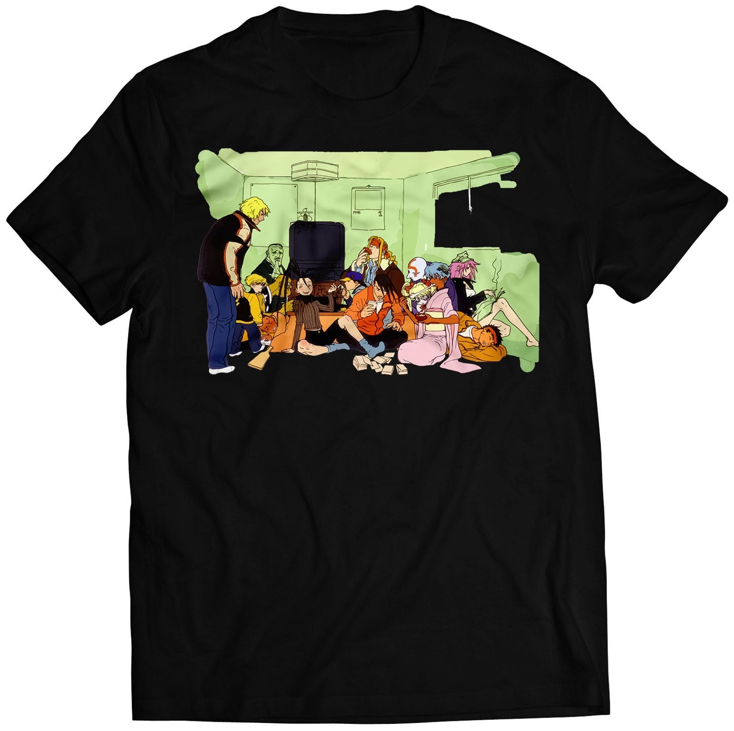 SF3 Third Strike 3S Party Premium Unisex T-shirt (Vectorized Design)