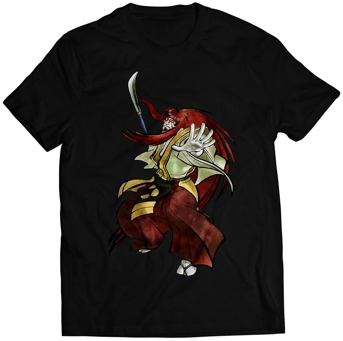 Kyoshiro-edge Samurai Sen Premium Unisex T-shirt (Vectorized Design)