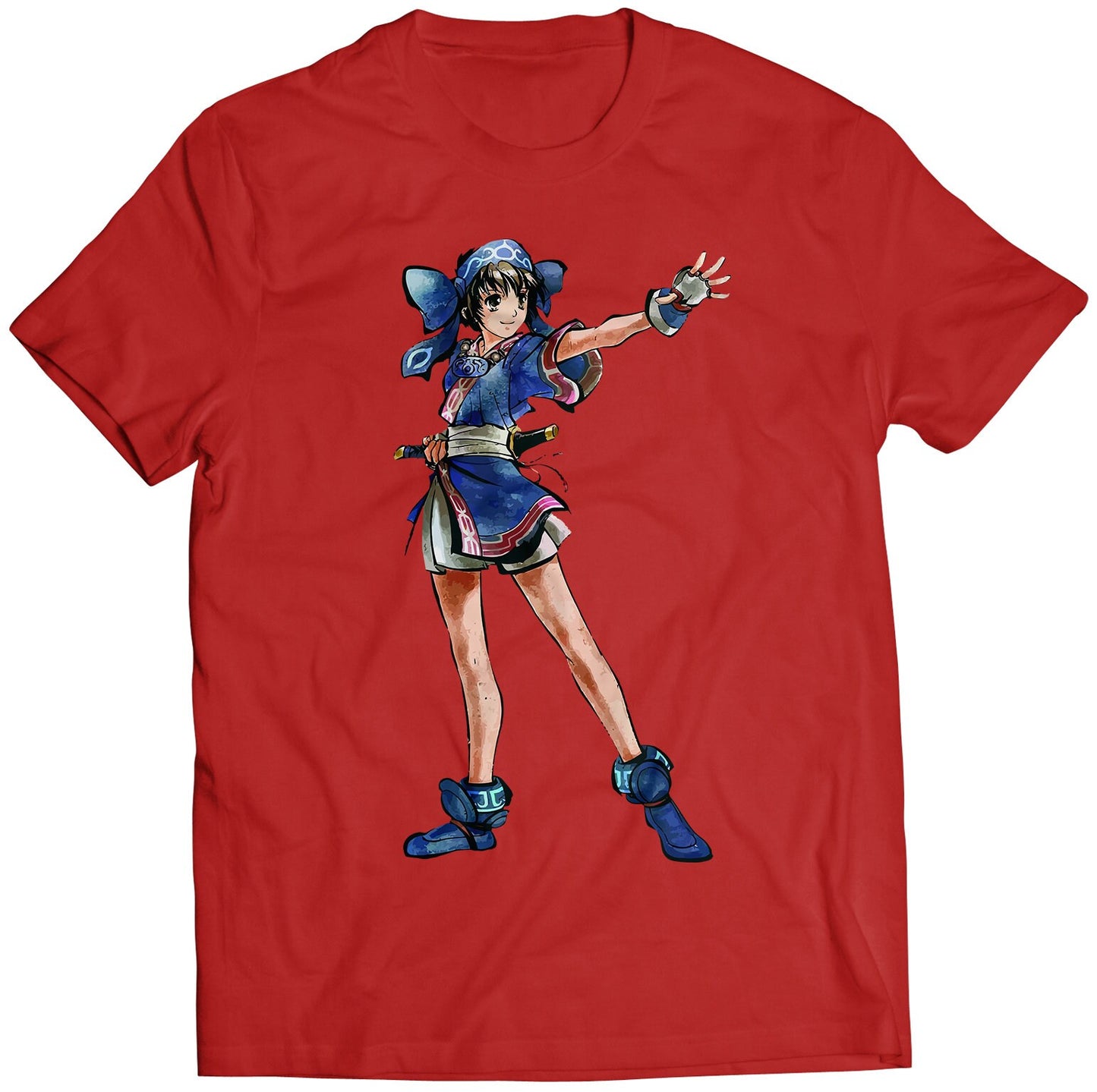 Rimururu Samurai Sen Premium Unisex T-shirt (Vectorized Design)