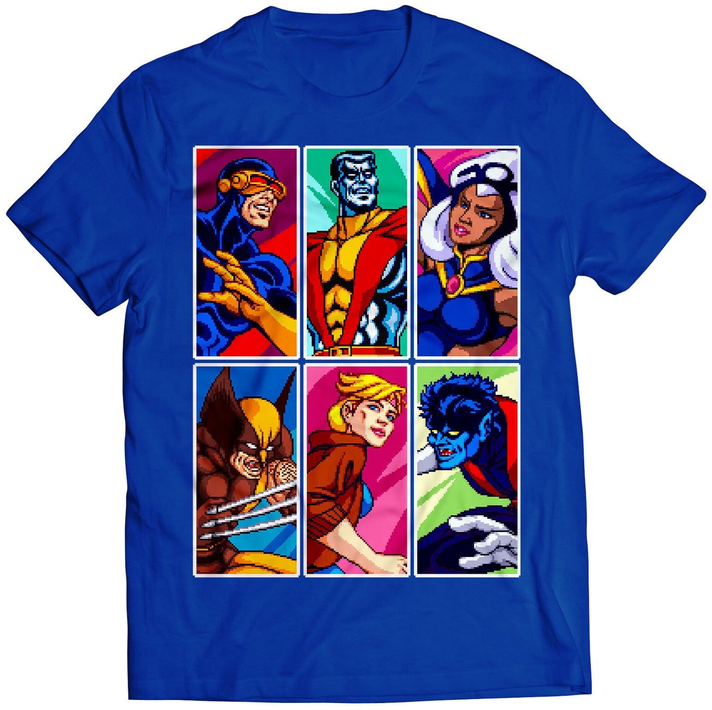 Mutants Arcade Character Select Unisex T-shirt
