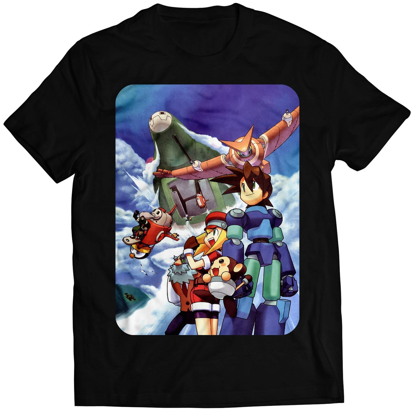 Mega Boy Rockboy Dash Cover Premium Unisex T-shirt (Vectorized Design)