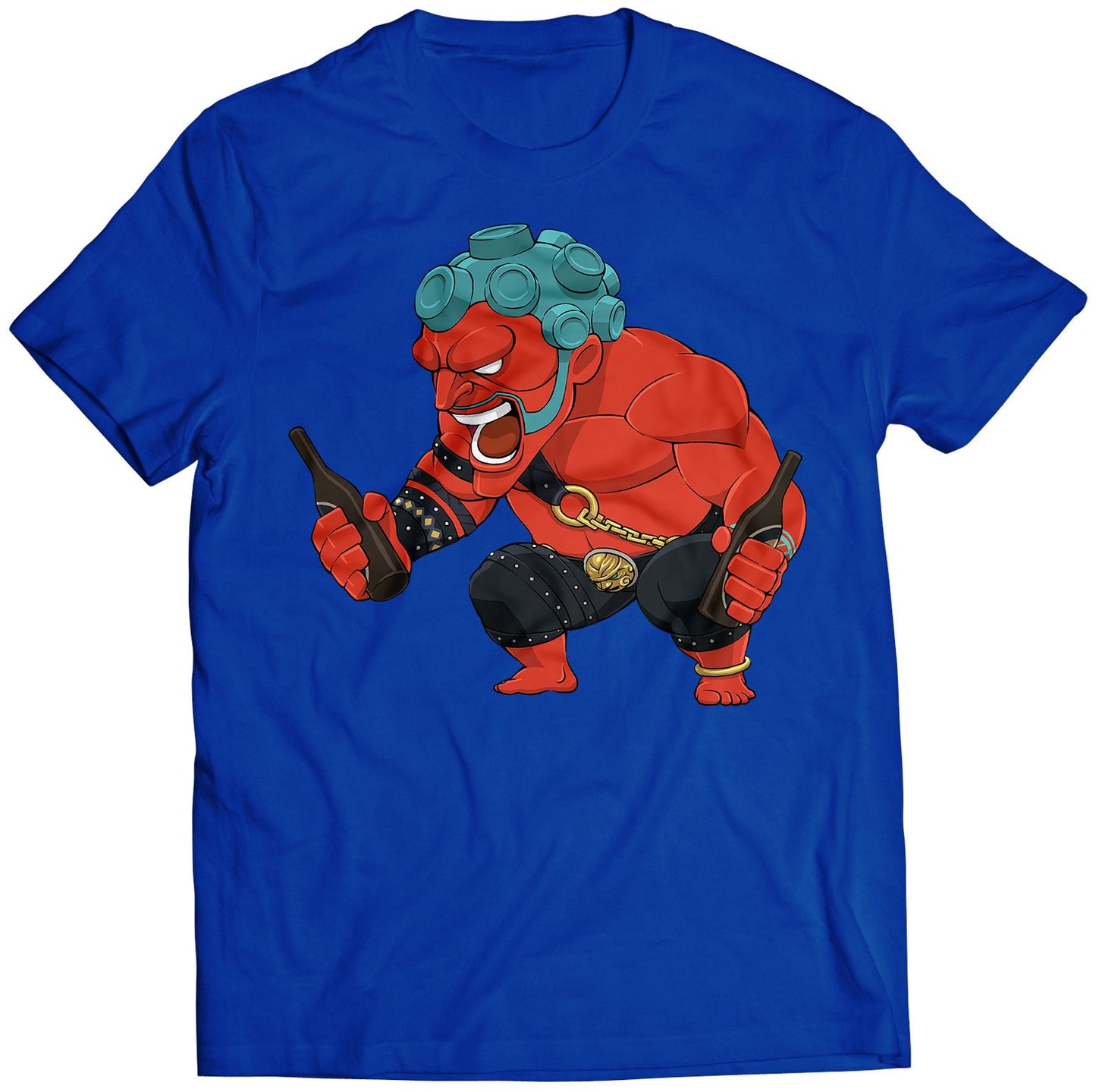 Chibi Hakan Ultra SF4 Premium Unisex T-shirt (Vectorized Design)