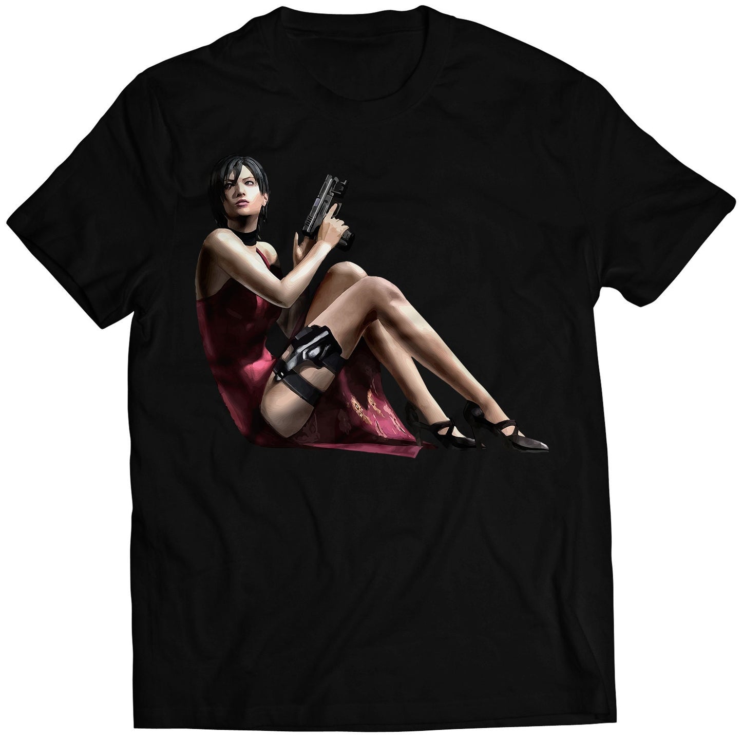 Ada Wong Separate Ways Residence Evil Premium Unisex T-shirt (Vectorized Design)