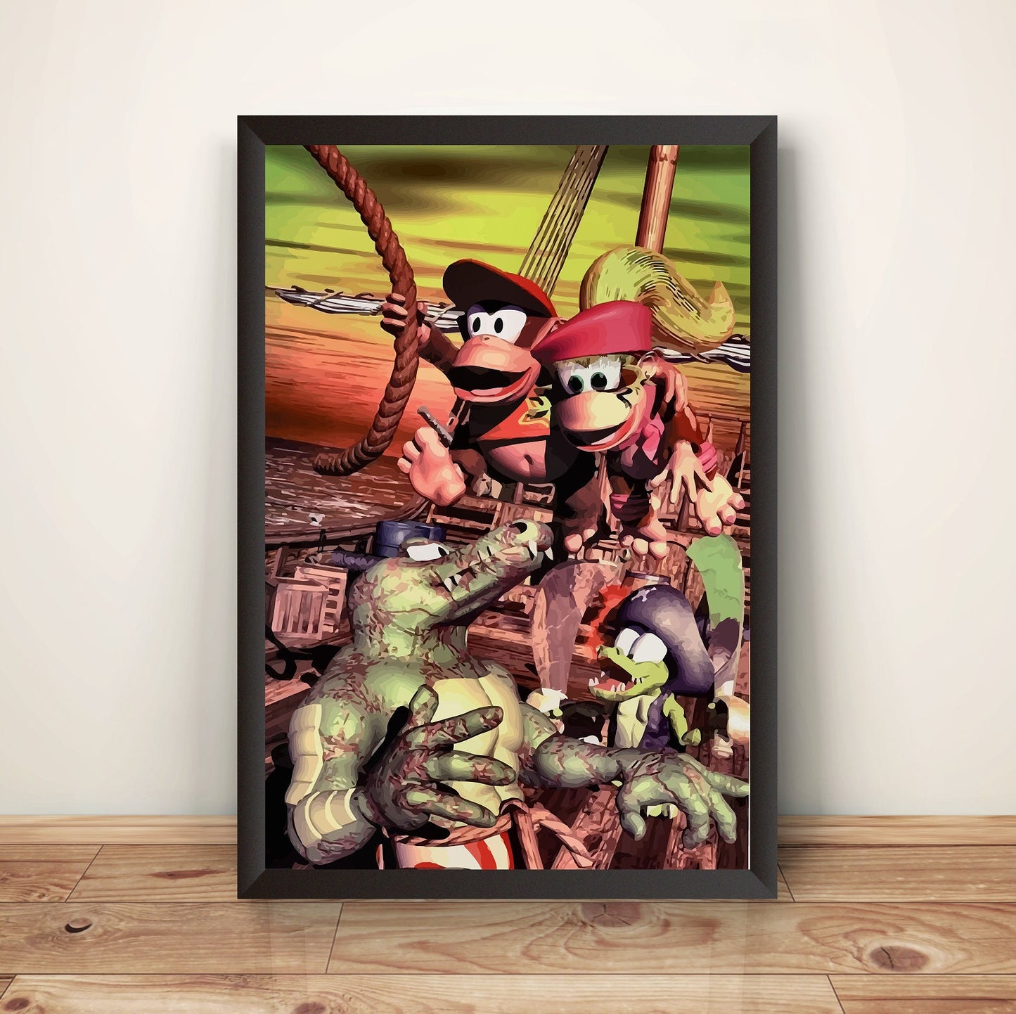 DKC2 V3 Premium Poster (Vectorized Design)