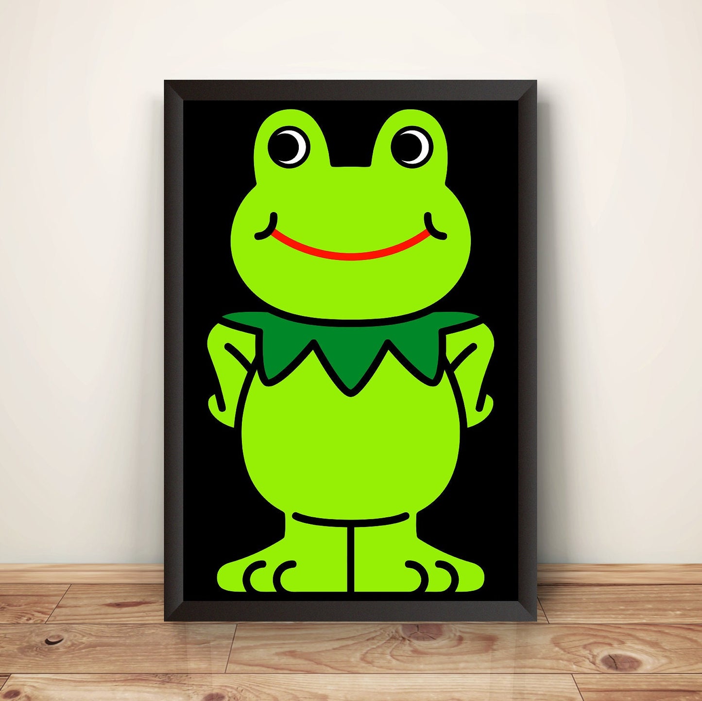 Kerotan MGO Frog Metal Gear Online Premium Poster (Vectorized Design)