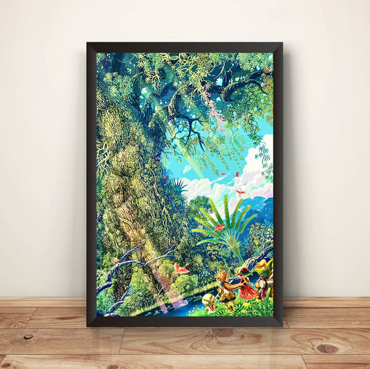 Mana Tree COM Premium Poster (Vectorized Design)