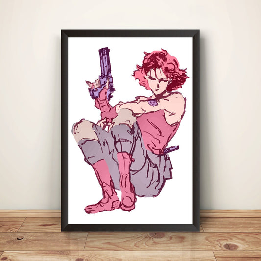 Meryl Rare MGS Premium Poster (Vectorized Design)