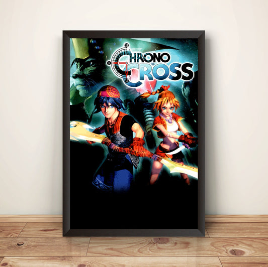 Chr0n0 Cross Cover Premium Poster (Vectorized Design)